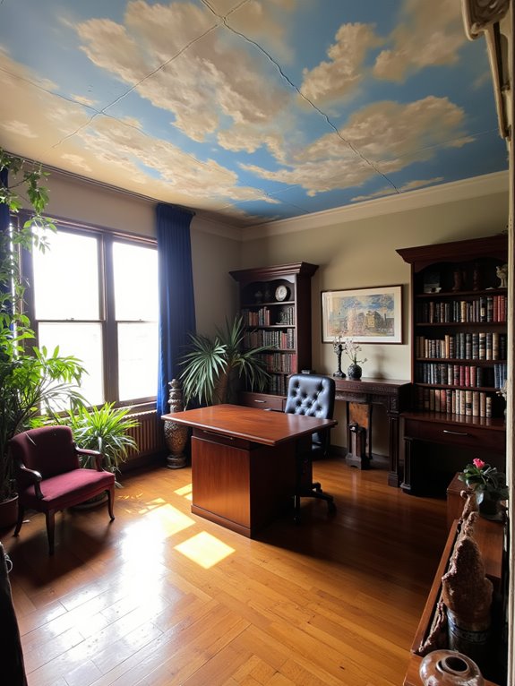 transformative artistic ceiling murals