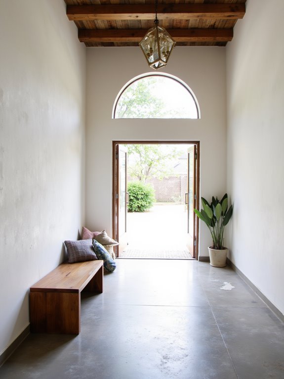 transforming entrance with details