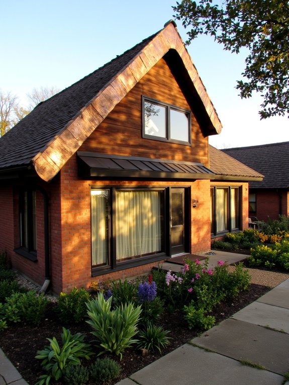 unique architectural home details