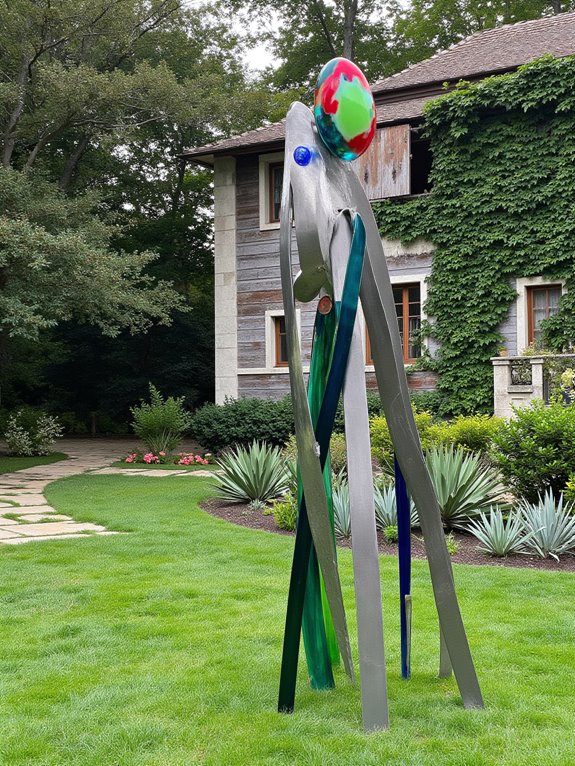 unique art enhances luxury