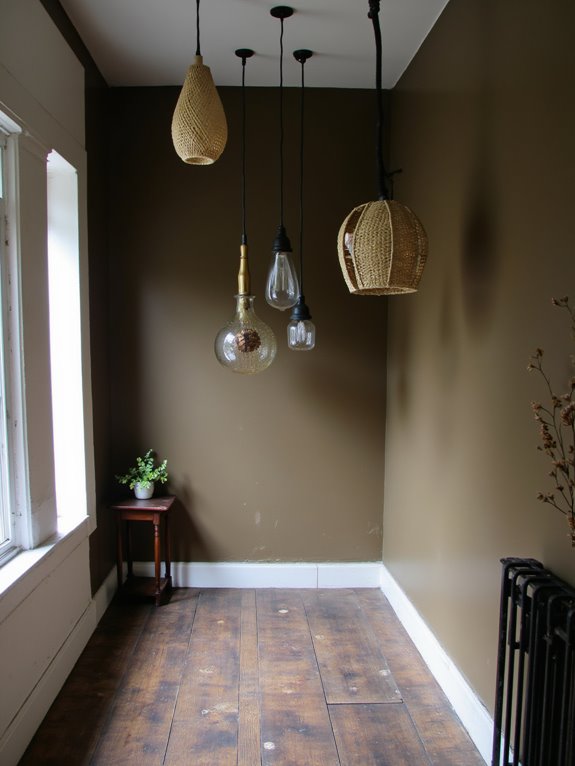 unique light fixtures elevate ambiance