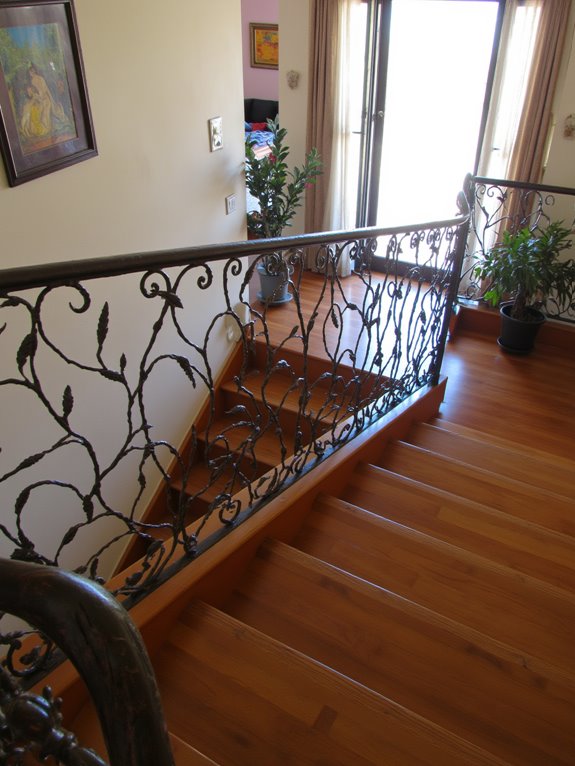 unique railings elevate staircases