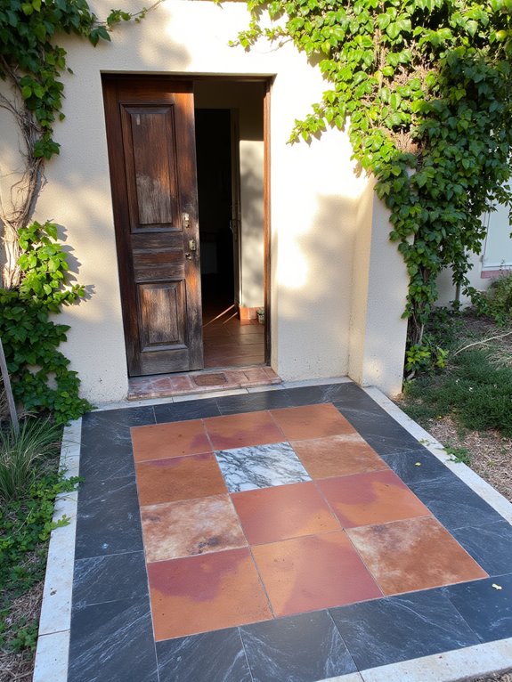 unique tile material combinations