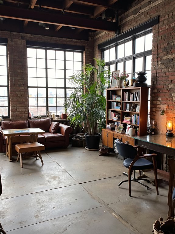 urban loft inspires creativity