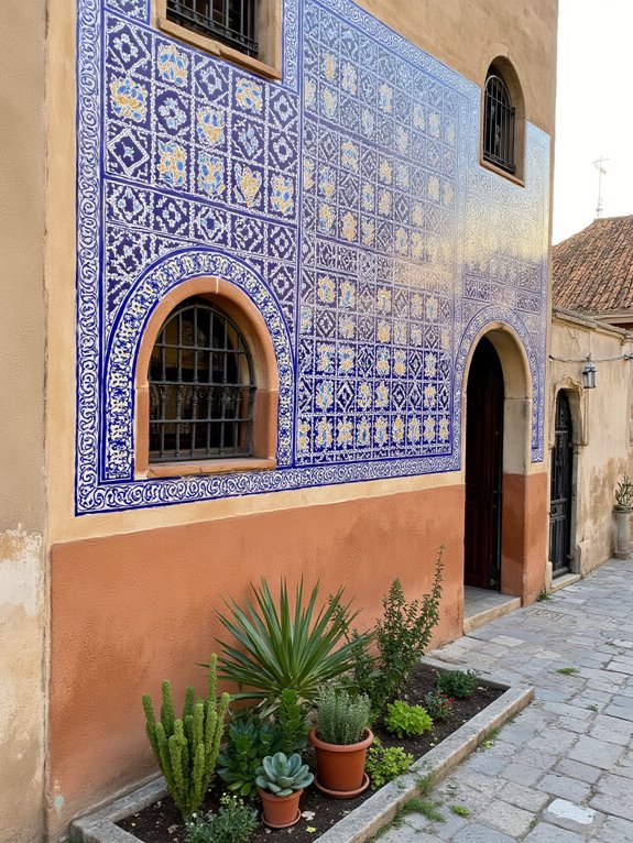 vibrant colors rich textures