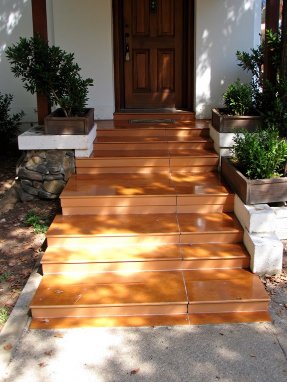 vibrant glossy tile appeal