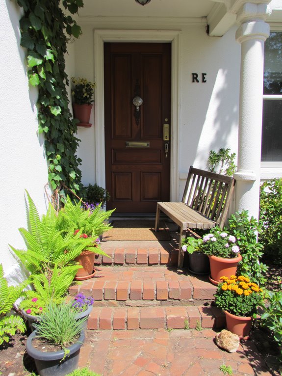 vibrant potted plant arrangements