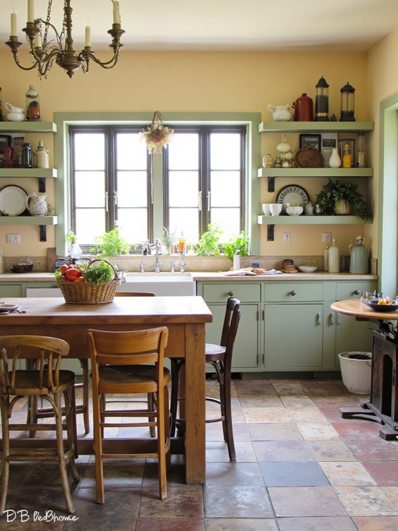 warm colors cozy seating