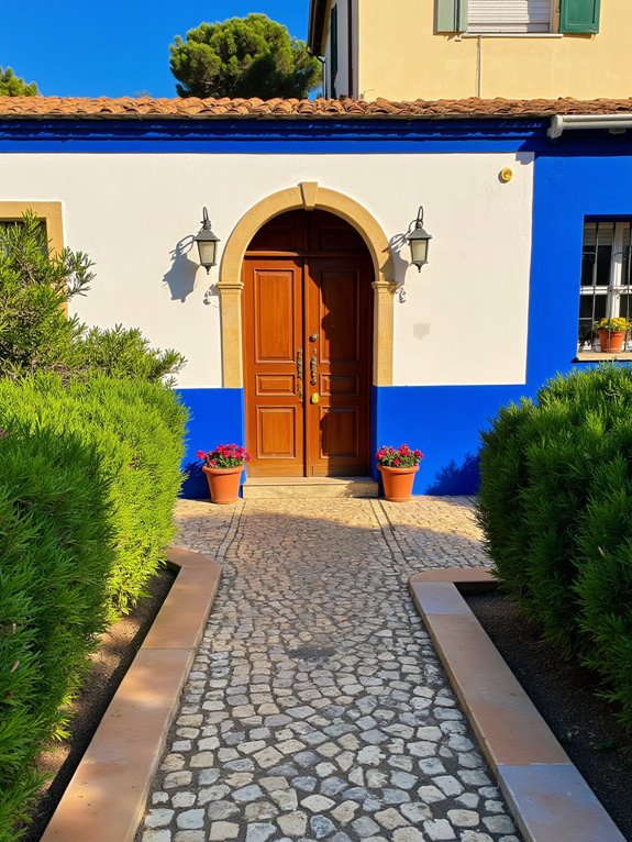 welcoming colors create atmosphere