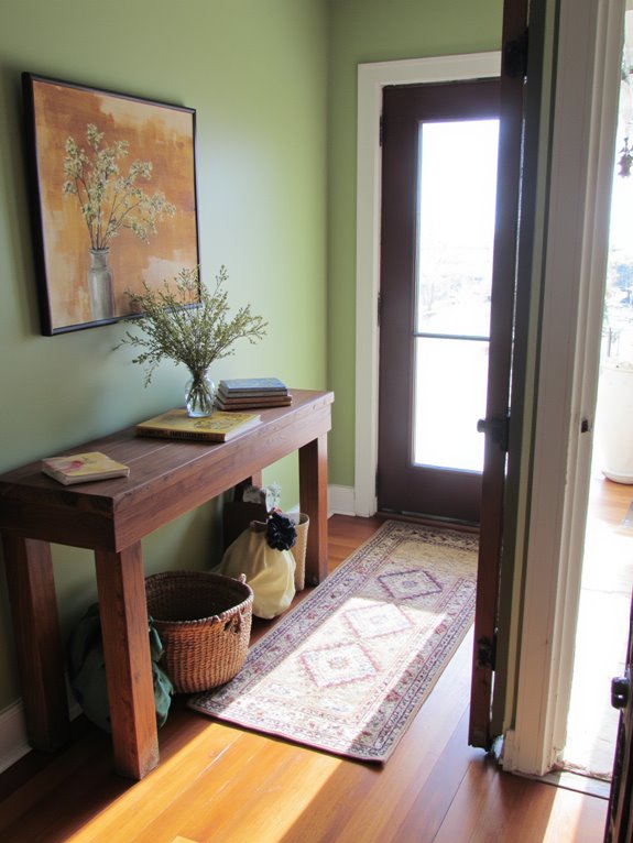 welcoming colors invite guests