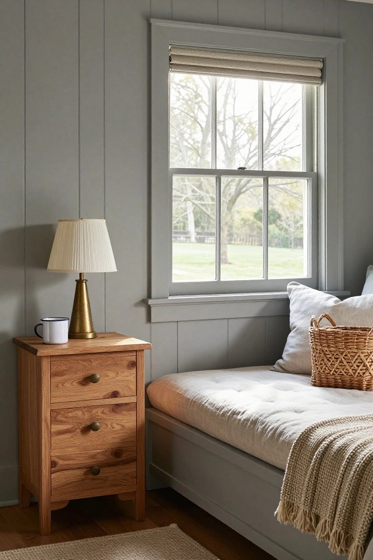 Light Gray Board-and-Batten Walls