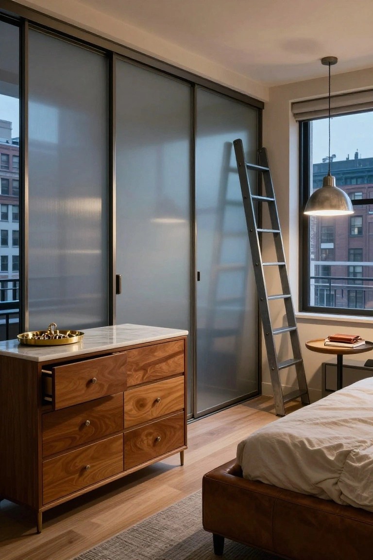 Ladder Access for Bedroom Wardrobes