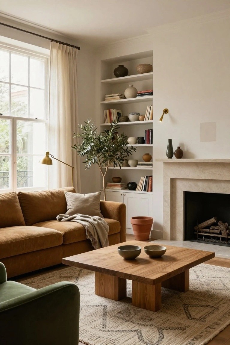 Tan Sofas for Cozy Living Rooms