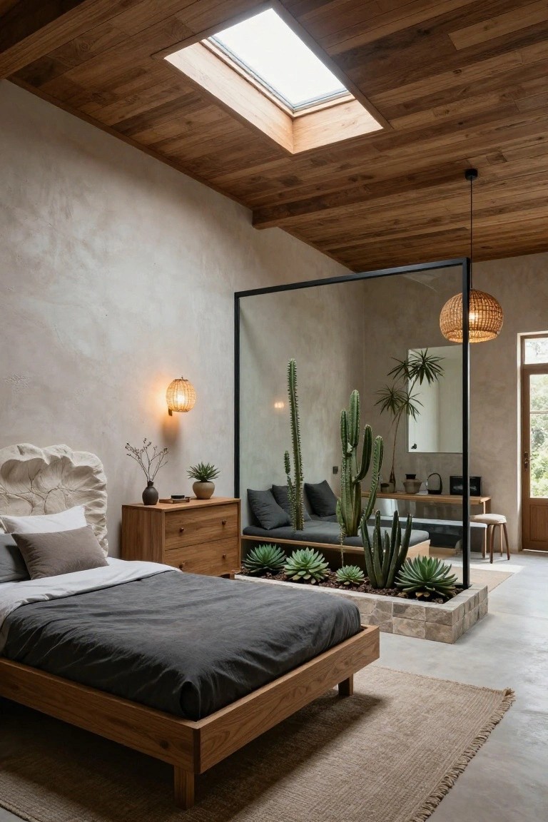 Bedroom Plant Nook for Natural Balance
